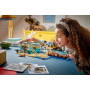 Lego City 60506 Tram classico della spiaggia con Binari Scena di Strada 5 Minifigure e 5 Animali