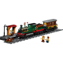 Lego City 60511 Treno a vapore vintage con Stazione Binari Cabina di Comando Segnale di Stop e 5 Minifigure