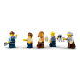 Lego City 60511 Treno a vapore vintage con Stazione Binari Cabina di Comando Segnale di Stop e 5 Minifigure