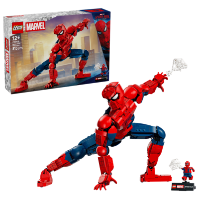Lego Marvel 76346 Personaggio di Spider-Man Action Figure del Supereroe con Minifigure da Collezione