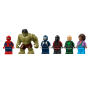 Lego Marvel 76350 Scontro epico: Spider-Man vs. Hulk con Ufficio a 4 Piani e 5 Minifigure