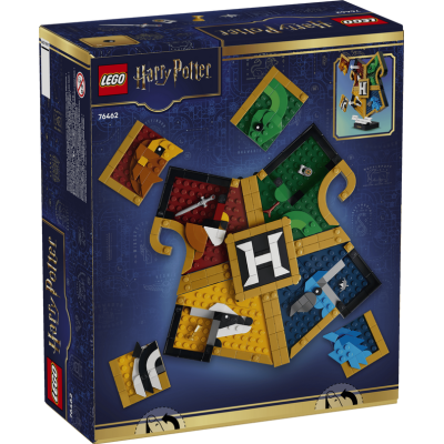 Lego Harry Potter 76462 Stemma della Casa di Hogwarts™ Wall Art 3D con Animali