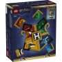 Lego Harry Potter 76462 Stemma della Casa di Hogwarts™ Wall Art 3D con Animali