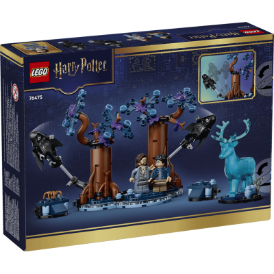 Lego Harry Potter 76475 Foresta Proibita: Expecto Patronum con 2 Dissennatori un Cervo e 2 Minifigure