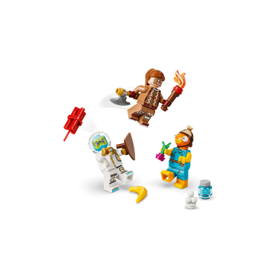 Lego Fortnite 77080 Consegna di rifornimenti con Minifigure di Pescesecco Leviatano e Artigliere con Accessori