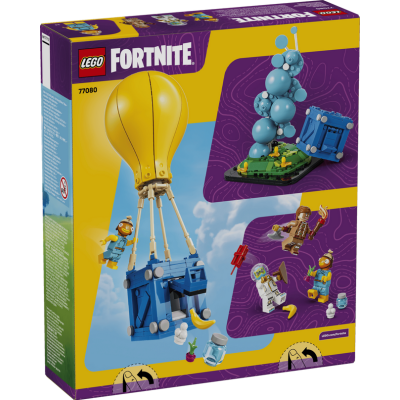 Lego Fortnite 77080 Consegna di rifornimenti con Minifigure di Pescesecco Leviatano e Artigliere con Accessori