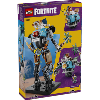 Lego Fortnite 77081 KIT Action Figure con Piccone Artigli Potenti e Ruota Girevole