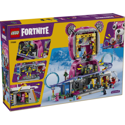 Lego Fortnite 77082 Tana Strana con Modello di Parco Giochi e 6 Minifigure