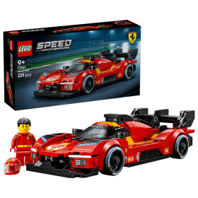 Lego Speed Champions 77261 Ferrari 499P Gioco STEM Auto da Corsa con Minifigure da Collezione