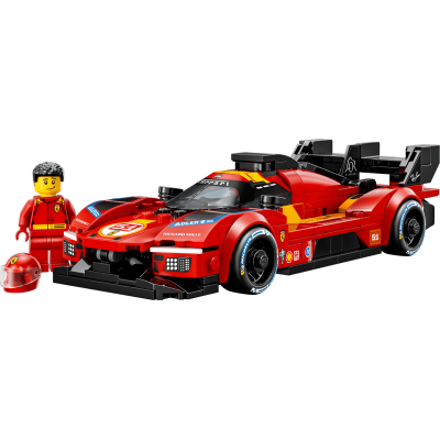 Lego Speed Champions 77261 Ferrari 499P Gioco STEM Auto da Corsa con Minifigure da Collezione