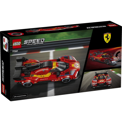 Lego Speed Champions 77261 Ferrari 499P Gioco STEM Auto da Corsa con Minifigure da Collezione