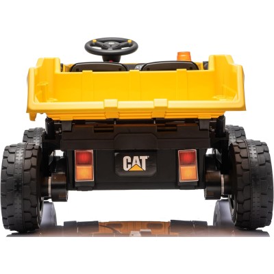 Camion Ribaltabile Elettrico per Bambini 2 Posti 24V CAT Caterpillar