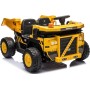 Camion Elettrico per Bambini 2 Posti 24V CAT Caterpillar – Camion da cantiere con Cassone Ribaltabile MT-904