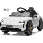 Macchina Elettrica per Bambini Porsche Taycan Turbo S 12V monoposto con Telecomando Cintura a 3 Punti