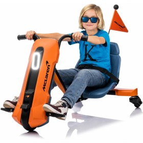Drift Car Elettrico McLaren 24V per Bambini con Licenza Ufficiale Kart con Drift 360° Velocità 8 km/h Bluetooth