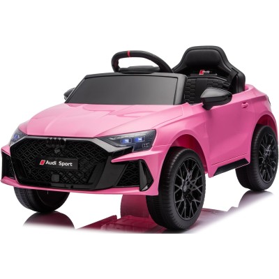 Auto Elettrica per Bambini Audi RS3 12V con Licenza Ufficiale Telecomando Cintura a 3 Punti Luci LED MP3