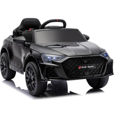 Auto Elettrica per Bambini Audi RS3 12V con Licenza Ufficiale Telecomando Cintura a 3 Punti Luci LED MP3