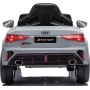 Auto Elettrica per Bambini Audi RS3 12V con Licenza Ufficiale Telecomando Cintura a 3 Punti Luci LED MP3