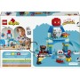 LEGO DUPLO Spidey e i Suoi Fantastici Amici 10464 Marvel Webquarters del Team Spidey con 3 Personaggi e Moto