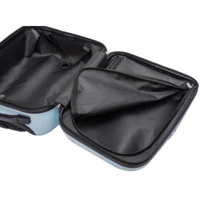 MonTravel Set Trolley per Bambini 2 Pezzi Valigia Rigida e Zainetto Bagaglio a Mano con Ruote Girevoli MT-024 Traffic
