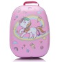 MonTravel Set Trolley Unicorno per Bambini 2 Pezzi Valigia Rigida e Zainetto Bagaglio a Mano con Ruote Girevoli MT-024 Horse