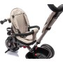 Triciclo Explorer Evolutivo da 12 mesi a 5 anni Reclinabile 4 in 1 fino a 25 kg Sedile Girevole con Ruote in Gomma Eva