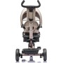 Triciclo Explorer Evolutivo da 12 mesi a 5 anni Reclinabile 4 in 1 fino a 25 kg Sedile Girevole con Ruote in Gomma Eva