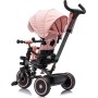 Triciclo Explorer Evolutivo da 12 mesi a 5 anni Reclinabile 4 in 1 fino a 25 kg Sedile Girevole con Ruote in Gomma Eva