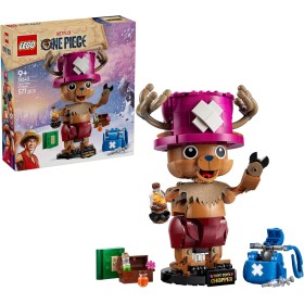 LEGO ONE PIECE 75643 TonyTony Chopper Action Figure da Collezione con Accessori come Rumble Ball