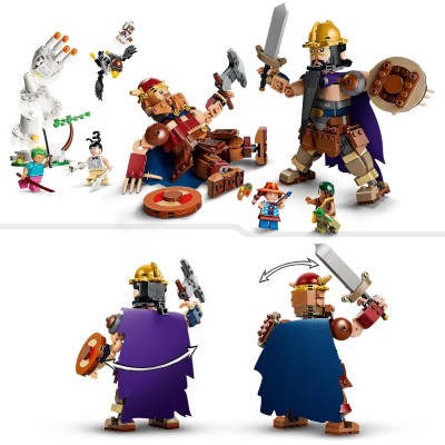 LEGO ONE PIECE 75644 Dori Contro Brogi Giganti di Little Garden con 2 Action Figure e 5 Minifigure