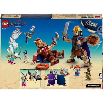 LEGO ONE PIECE 75644 Dori Contro Brogi Giganti di Little Garden con 2 Action Figure e 5 Minifigure