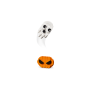 Lego 40825 Ghirlanda di Halloween con Pipistrelli Zucche Fantasmi e Ragnatele