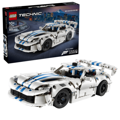 Lego Technic 42234 Auto sportiva Dodge Viper GTS-R con Motore V10 Sterzo e Differenziale