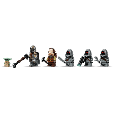 Lego Star Wars 75453 Sandcrawler™ e Mudhorn Offworld con Figura di Grogu e 5 Minifigure tra cui The Mandalorian