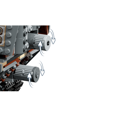 Lego Star Wars 75453 Sandcrawler™ e Mudhorn Offworld con Figura di Grogu e 5 Minifigure tra cui The Mandalorian