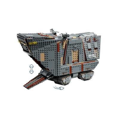 Lego Star Wars 75453 Sandcrawler™ e Mudhorn Offworld con Figura di Grogu e 5 Minifigure tra cui The Mandalorian
