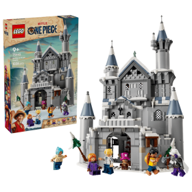 Lego One Piece 75645 Battaglia al Castello di Drum con 6 minifigure e accessori a tema