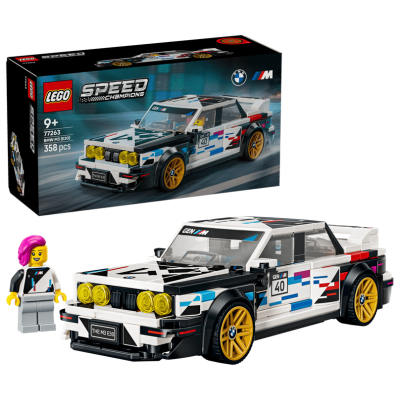 Lego Speed Champions 77263 BMW M3 (E30) con Minifigure del Pilota