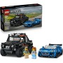 Lego Speed Champions 77264 Jaguar Project 7 e Land Rover Defender