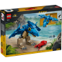 Lego Jurassic World 77977 Dinosauro bebè: Pteranodonte articolato e calamaro