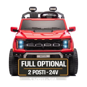 Nuovo Ford F150 Raptor 24V Auto Elettrica Macchina per Bambini Maxi Fuoristrada 2 Posti con Telecomando