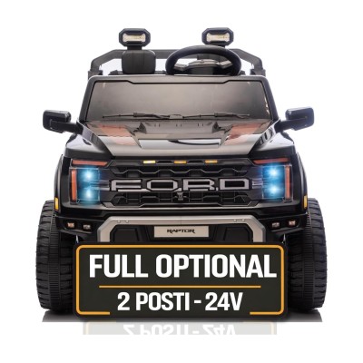 Nuovo Ford F150 Raptor 24V Auto Elettrica Macchina per Bambini Maxi Fuoristrada 2 Posti con Telecomando