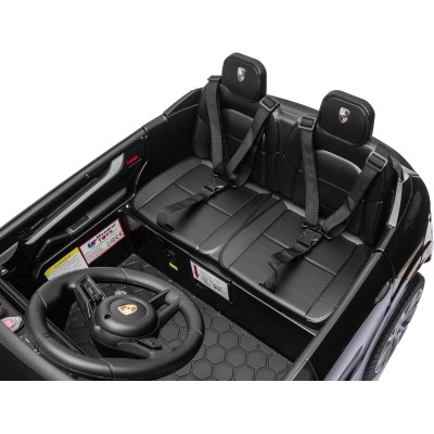Auto Elettrica Porsche Cayenne 24V Maxi SUV per Bambini 2 Posti Macchina Elettrica con Telecomando Cinture a 3 Punti Luci LED