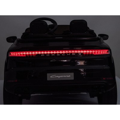 Auto Elettrica Porsche Cayenne 24V Maxi SUV per Bambini 2 Posti Macchina Elettrica con Telecomando Cinture a 3 Punti Luci LED