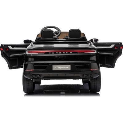 Auto Elettrica Porsche Cayenne 24V Maxi SUV per Bambini 2 Posti Macchina Elettrica con Telecomando Cinture a 3 Punti Luci LED