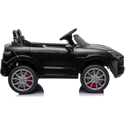 Auto Elettrica Porsche Cayenne 24V Maxi SUV per Bambini 2 Posti Macchina Elettrica con Telecomando Cinture a 3 Punti Luci LED