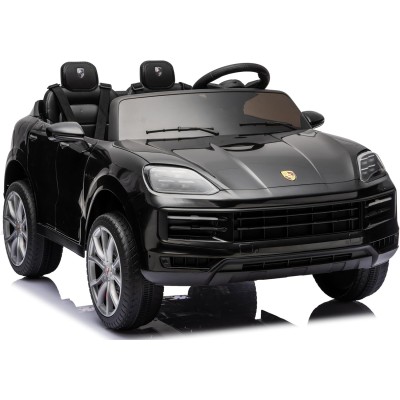 Auto Elettrica Porsche Cayenne 24V Maxi SUV per Bambini 2 Posti Macchina Elettrica con Telecomando Cinture a 3 Punti Luci LED