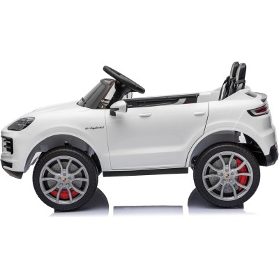 Auto Elettrica Porsche Cayenne 24V Maxi SUV per Bambini 2 Posti Macchina Elettrica con Telecomando Cinture a 3 Punti Luci LED