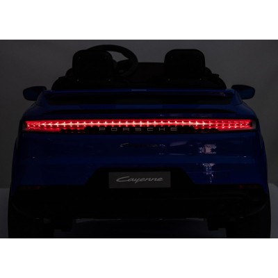 Auto Elettrica Porsche Cayenne 24V Maxi SUV per Bambini 2 Posti Macchina Elettrica con Telecomando Cinture a 3 Punti Luci LED