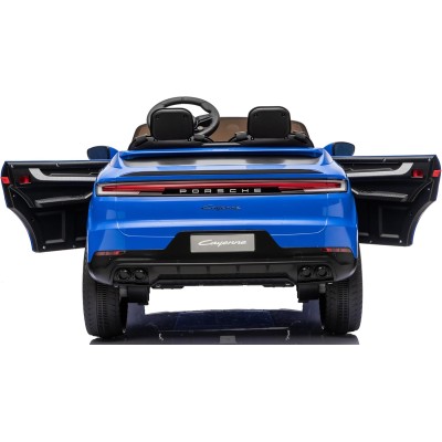Auto Elettrica Porsche Cayenne 24V Maxi SUV per Bambini 2 Posti Macchina Elettrica con Telecomando Cinture a 3 Punti Luci LED